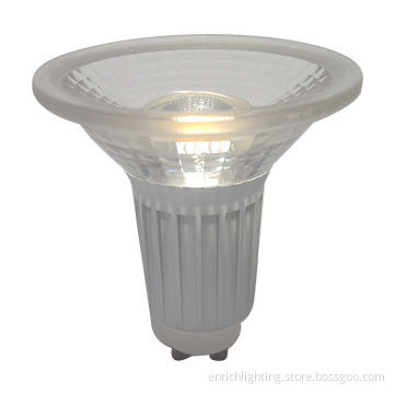 6W COB GU10 LED Spotlight, 220/110V AC Voltage, Sized 85 x 70mm